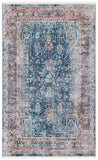 Victoria 900 Victoria 997 Traditional Power Loomed Polypropylene Rug Navy / Red