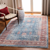 Victoria 900 Victoria 997 Traditional Power Loomed Polypropylene Rug Navy / Red