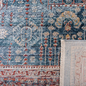 Victoria 900 Victoria 997 Traditional Power Loomed Polypropylene Rug Navy / Red