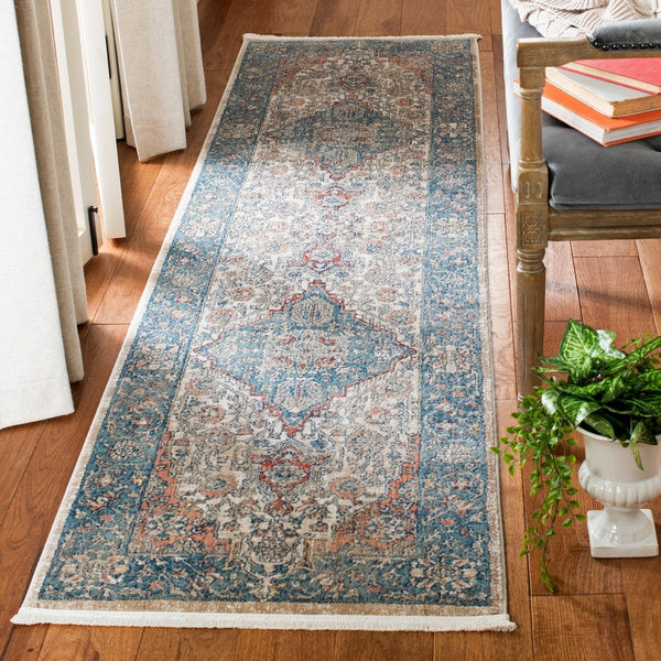 Safavieh Victoria 998 Power Loomed 92% Polypropylene/8% Polyester Traditional Rug VIC998M-7SQ