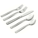 Madeline 51 Piece Everyday Flatware Set With Caddy, Service For 8