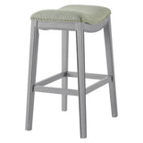 Grover Fabric Bar Stool Lyon Light Green