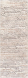 Venice VNE-2302 Modern Polypropylene Rug VNE2302-2773 Light Gray, Camel, Medium Gray, Ivory 100% Polypropylene 2'7" x 7'3"