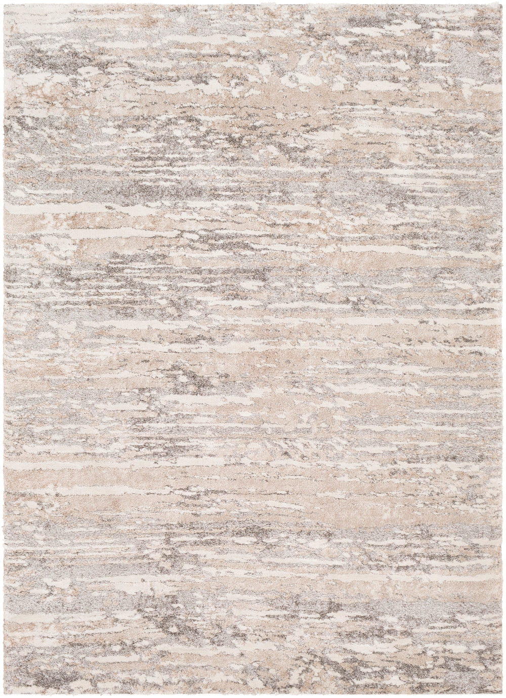 Venice VNE-2302 Modern Polypropylene Rug VNE2302-9123 Light Gray, Camel, Medium Gray, Ivory 100% Polypropylene 9' x 12'3"
