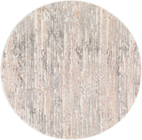 Venice VNE-2302 Modern Polypropylene Rug VNE2302-53RD Light Gray, Camel, Medium Gray, Ivory 100% Polypropylene 5'3" Round