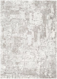 Venice VNE-2305 Modern Polypropylene Rug VNE2305-9123 Medium Gray, Light Gray, Ivory, Charcoal 100% Polypropylene 9' x 12'3"