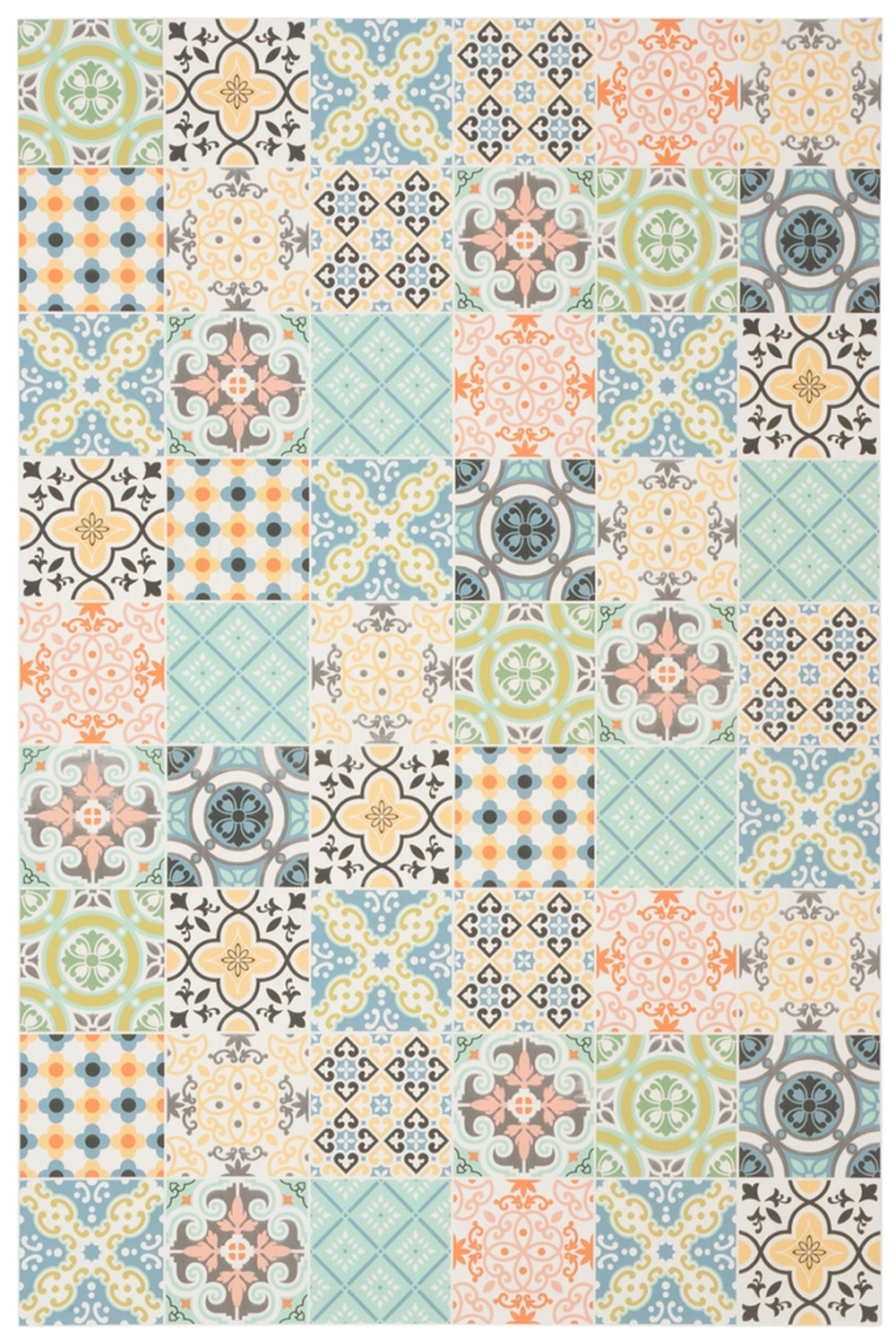 Safavieh Vinyl Floor 112 POLYVINYL CHLORIDE (PVC) Rug VNF112M-6799