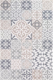 Vinilo VNL-2306 Traditional Vinyl Rug VNL2306-38 Cream, Medium Gray, Taupe 100% Vinyl 3' x 8'