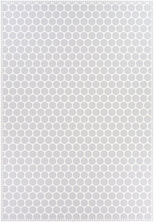 Vinilo VNL-2308 Traditional Vinyl Rug VNL2308-4666 Cream, Medium Gray 100% Vinyl 4'6" x 6'6"