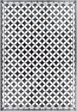 Vinilo VNL-2309 Traditional Vinyl Rug VNL2309-4666 Cream, Black 100% Vinyl 4'6" x 6'6"