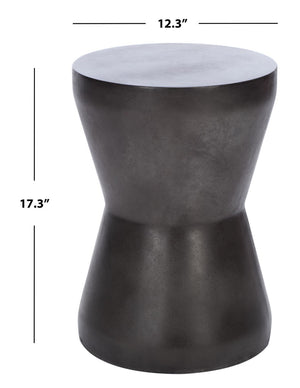 Safavieh Torre Indoor/Outdoor Modern Concrete 17.3 Inch H Accent Table VNN1001C