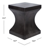 Safavieh Curby Indoor/Outdoor Modern Concrete 17.7 Inch H Accent Table VNN1002C