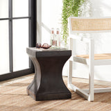 Safavieh Curby Indoor/Outdoor Modern Concrete 17.7 Inch H Accent Table VNN1002C
