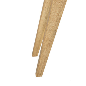 Safavieh Babette Console Table Indoor Outdoor 29.53" Modern Dark Grey Concrete Acacia VNN1020A 889048326378