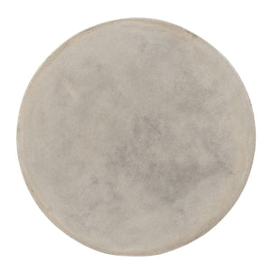 Safavieh Fane Side Table Indoor Outdoor 23.23" Modern Dark Grey Concrete Aluminium VNN1022A 889048326392