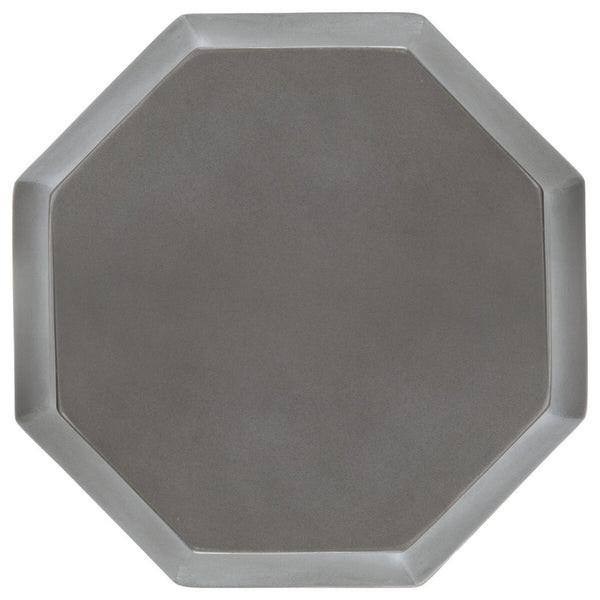 Klaudia Concrete Accent Stool - Sculptural Design for Outdoor Entertaining, No Assembly Required
