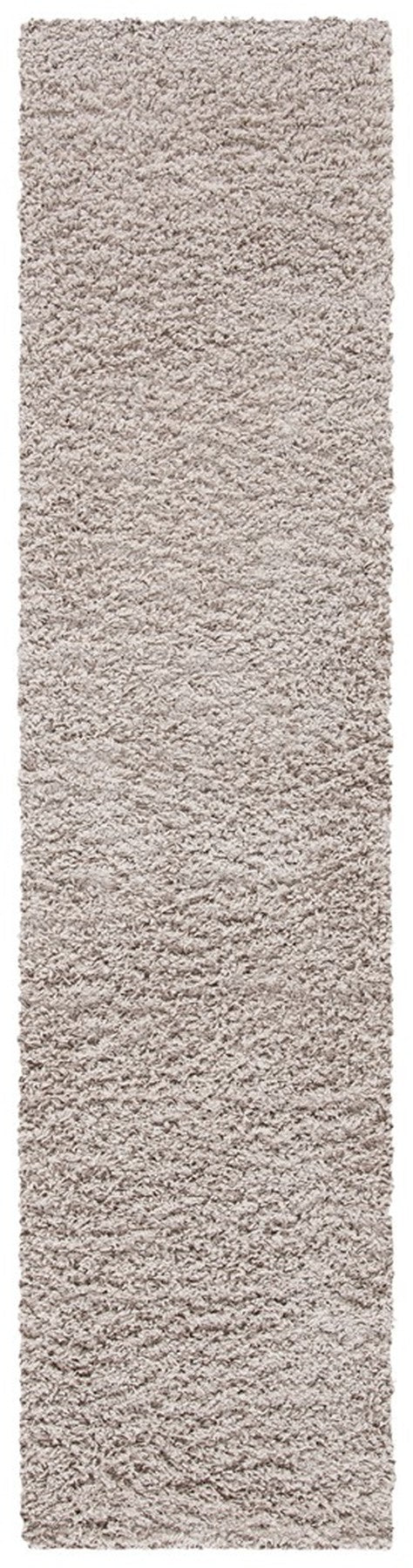 Venus Shag 500 Venus Shag 520 Shag Power Loomed 100 % Polypropylene Pile Rug Taupe