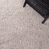 Venus Shag 500 Venus Shag 520 Shag Power Loomed 100 % Polypropylene Pile Rug Taupe