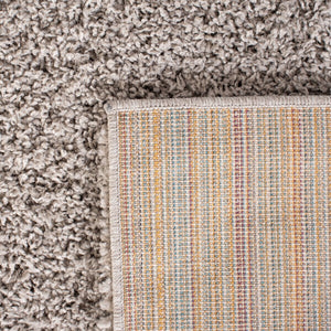 Venus Shag 500 Venus Shag 520 Shag Power Loomed 100 % Polypropylene Pile Rug Taupe