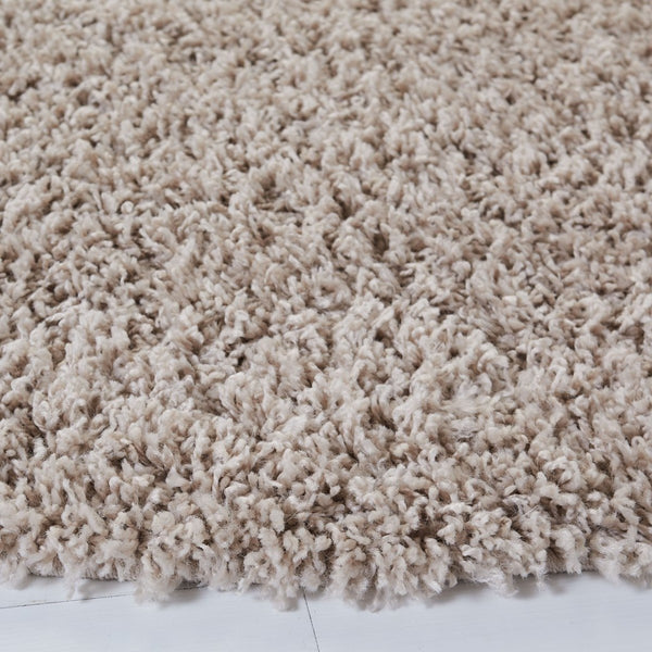 Venus Shag 500 Venus Shag 520 Shag Power Loomed 100 % Polypropylene Pile Rug Taupe