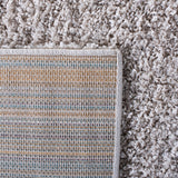 Venus Shag 500 Venus Shag 520 Shag Power Loomed 100 % Polypropylene Pile Rug Light Grey