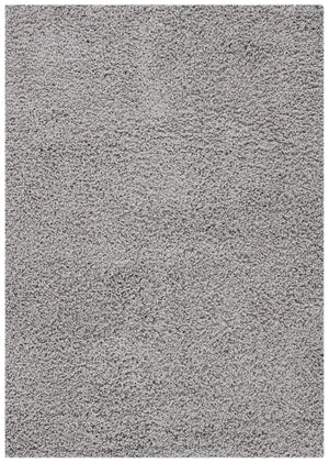 Venus Shag 500 Venus Shag 520 Shag Power Loomed 100 % Polypropylene Pile Rug Light Grey