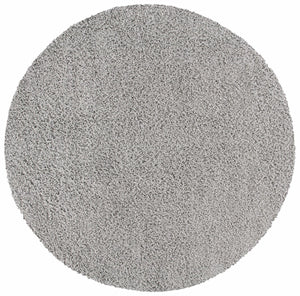 Venus Shag 500 Venus Shag 520 Shag Power Loomed 100 % Polypropylene Pile Rug Light Grey