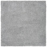 Venus Shag 500 Venus Shag 520 Shag Power Loomed 100 % Polypropylene Pile Rug Light Grey