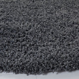 Venus Shag 500 Venus Shag 520 Shag Power Loomed 100 % Polypropylene Pile Rug Dark Grey