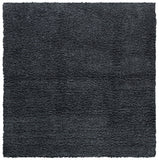 Venus Shag 500 Venus Shag 520 Shag Power Loomed 100 % Polypropylene Pile Rug Dark Grey