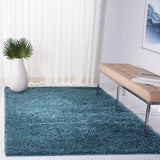 Venus Shag 500 Venus Shag 520 Shag Power Loomed 100 % Polypropylene Pile Rug Blue