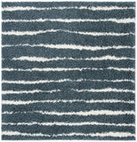 Venus Shag 600 Venus Shag 603 Shag Power Loomed 100 % Polypropylene Pile Rug Dark Grey / Ivory