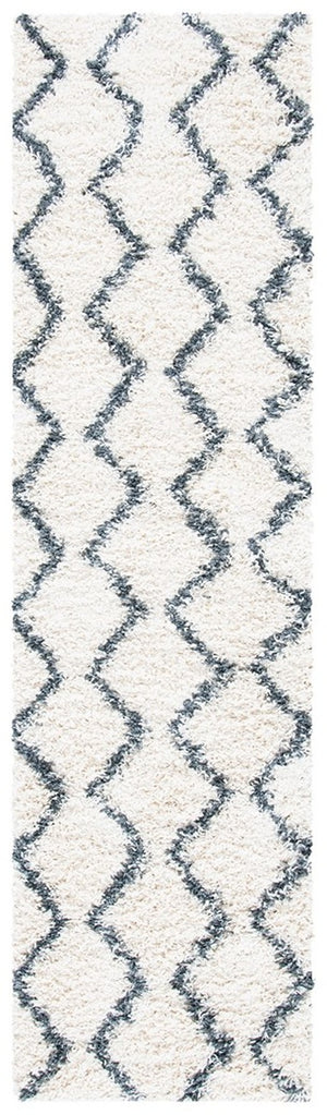 Venus Shag 600 Venus Shag 680 Shag Power Loomed 60% Polypropylene 35% Recycled Polyester 5% Latex Rug Ivory / Dark Grey