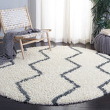 Venus Shag 600 Venus Shag 680 Shag Power Loomed 60% Polypropylene 35% Recycled Polyester 5% Latex Rug Ivory / Dark Grey