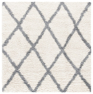 Venus Shag 600 Venus Shag 681 Shag Power Loomed 100 % Polypropylene Pile Rug Ivory / Grey