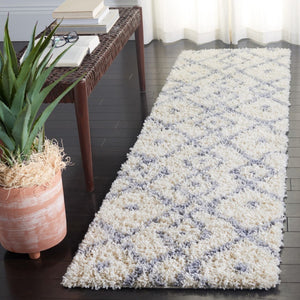 Venus Shag 600 Venus Shag 683 Shag Power Loomed 60% Polypropylene 35% Recycled Polyester 5% Latex Rug Ivory / Grey