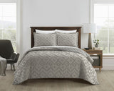 Cody Grey King 7pc Quilt Set