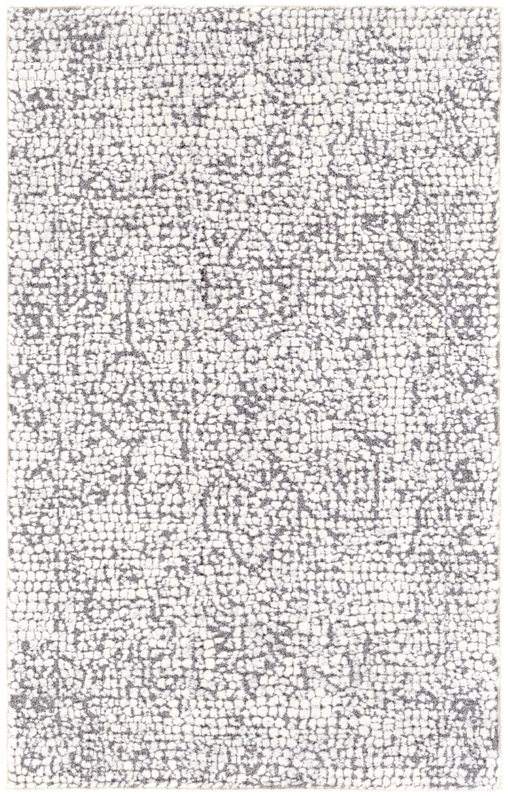 Venezia VNZ-2309 Traditional Polyester, Polypropylene Rug VNZ2309-93123 Medium Gray, Beige, Charcoal 50% Polyester, 50% Polypropylene 8'11" x 12'4"