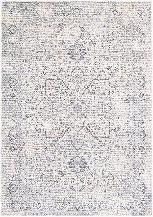 Venezia VNZ-2309 Traditional Polyester, Polypropylene Rug VNZ2309-5373 Medium Gray, Beige, Charcoal 50% Polyester, 50% Polypropylene 5'1" x 7'3"