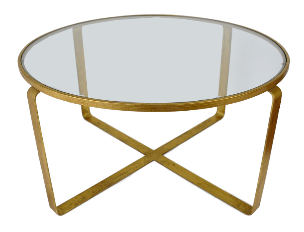 Zeugma VO301C Gold Round Coffee Table