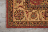 Nourison Living Treasures LI05 Persian Machine Made Loomed Indoor only Area Rug Rust 7'10" x ROUND 99446674784