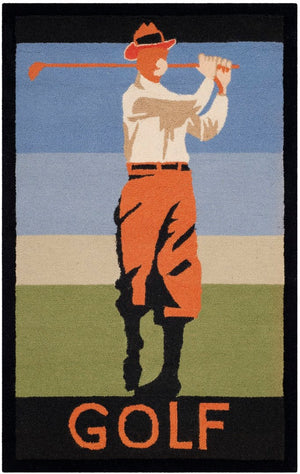 Vintage Posters Vp255  Not Available 100% Wool Pile Rug Assorted