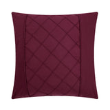 Hannah Burgundy King 10pc Comforter Set