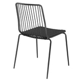 Thomas Metal Chair - Set of 4 Metallic Gunmetal