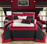 Ritz Black King 20pc Comforter Set