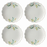 French Perle Berry Accent Plate, Set of 8