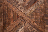 Porter Designs Gunnison Solid Wood Modern End Table Brown 05-190-07-2011