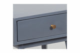 Porter Designs Capri Solid Wood Modern Nightstand Gray 04-108-04-6842