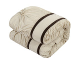 Ashville Beige King 16pc Comforter Set