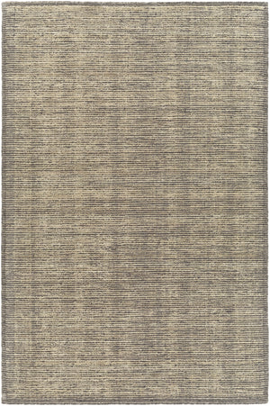 Viera VRE-2300 Modern Wool Rug VRE2300-912 Charcoal, Medium Gray, Beige 100% Wool 9' x 12'